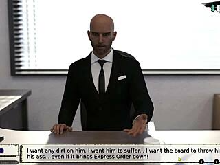 hey babysitter, what's this new office routine in 3d hentai?