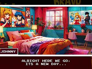 Johnny Bravo Shows Off Bravado with Outdoor Sucking