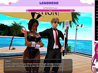 vtuber lewdneko dives into harem hotel antics