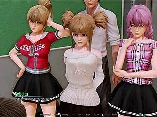 Harem hotel 202 anime game adventure