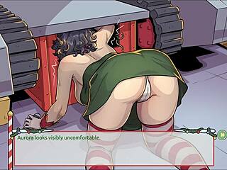 Claus Secret Xmas Hentai Game Ep 2 at Christmas Factory