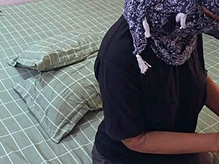 Crazy horny asian girl invites friend for dinner, seduces him into wild bedroom fucking.