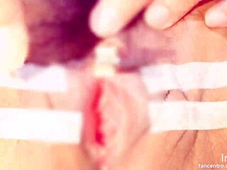 Bound Gay Sucking and Pinching Clit in Wild BDSM Session