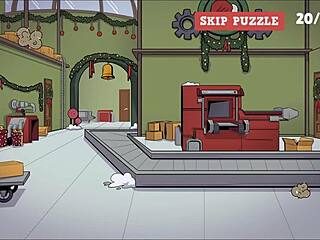 Claus Secret Xmas Hentai Game Ep 2 at Christmas Factory