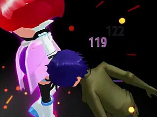 girl b hero battles monster lord in part 36