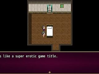 Hentai Sister of Different Species Explores Human Bondage, Fingering, and Blowjob in Anime Game Trials Part 1