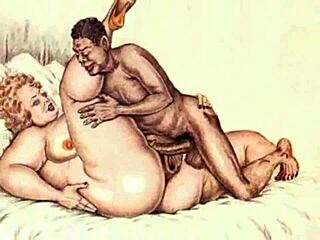 check out these vintage erotic drawings?