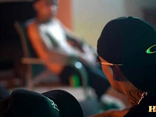 Damn! Twin Bros and Buddy Unleash All Three Cocks in Wild Action!