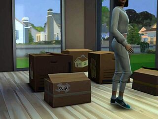 SimxStory - New House Episode 1 Bent Over Action