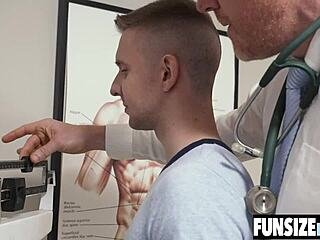 drill my ass harder, doctor! hot teen 18+ patient begs.