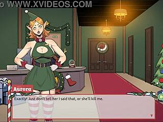 Claus Secret Xmas Hentai Game Ep 2 at Christmas Factory