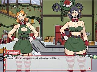 Claus Secret Xmas Hentai Game Ep 2 at Christmas Factory