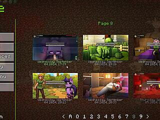 เฮ้ดู Hornycraft พาร์โทดี้ hentai จบ piglin สุขสุดๆ