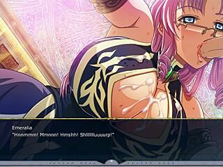 Kyonyuu Fantasy: Emeralia's H-Scene With Big Tits And Cumshot In Group Femdom