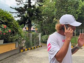 i caught my boyfriend watching me with my friend.