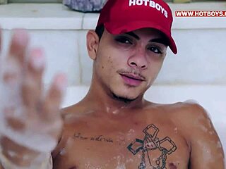 Man, I'm pounding this naughty young stud with my huge cock