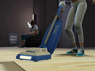 SimxStory - New House Episode 1 Bent Over Action