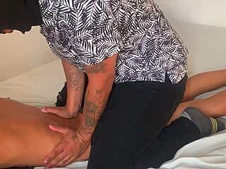 Ugh, my horny stepsister lovin’ this massage too much