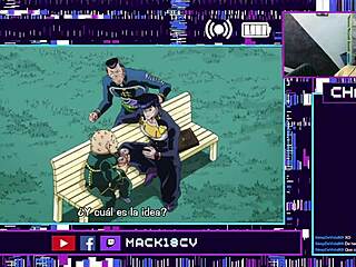 Watching Jojo's bizarre adventure animation part 4 chapters 17-18