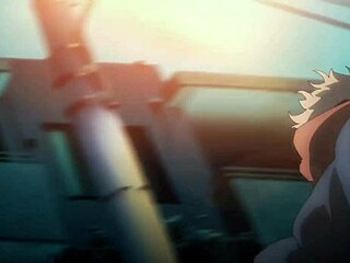 Jujutsu Hentai Action in Raw Anime Scene