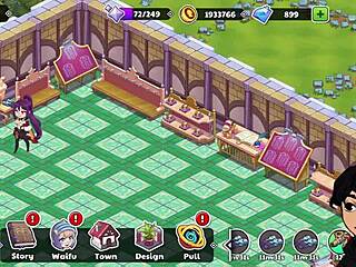 Nutaku waifu shop massage and sex toy domination scenes