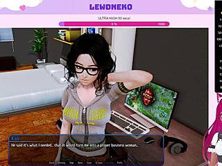 vtuber lewdneko dives into harem hotel antics