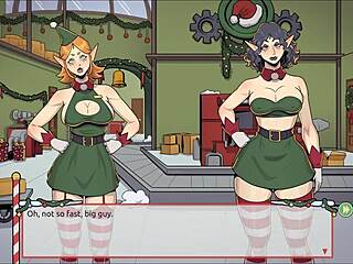 Claus Secret Xmas Hentai Game Ep 2 at Christmas Factory