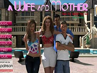 Wow! Erotic Game with Wife and Stepmother in Episode 61!