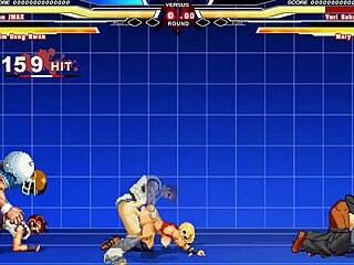 Mary Angel and Yuli in Wild Hentai 6P Action