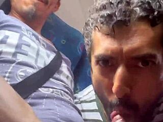 quick suck on the bus, wanna watch us?