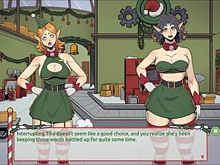 Claus Secret Xmas Hentai Game Ep 2 at Christmas Factory