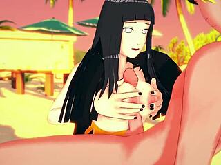 ناروتو ينيك هيناتا بقوة في مقطع هنتاي مثير