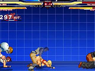 Mary Angel and Yuli in Wild Hentai 6P Action