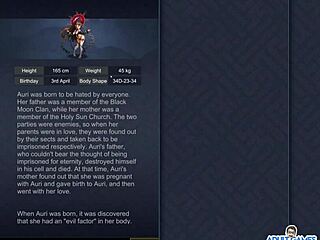 Ep1 Auri teases dick with foot in kinky 3D cartoon