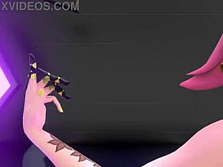 strip tease with clothes ripped while dancing to yoasobi idol music