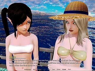 Harem hotel 154 anime game adventure 😊