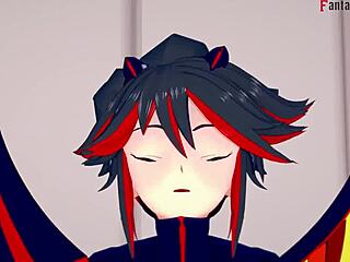 Ryuko Matoi Fucking Hard in Free POV Fantasy! Killlakill Rocks!