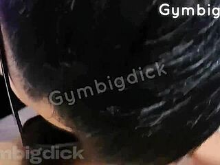 i'm a gay asian twink getting my big ass fucked doggystyle by a handsome guy with a huge cock, and he gives me a blowjob too!