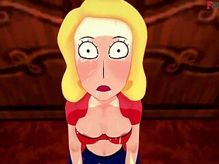 Beth Smith in POV Fuck with Rick y Morty Fantasy