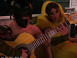 Being a DIK 234 Chick Route Explores Wild Anime Hentai Action