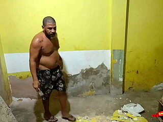 Seduce the hired bricklayer until he fucks me.