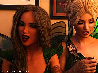 Being a DIK 234 Chick Route Исследует Дикий Аниме Хентай Экшн