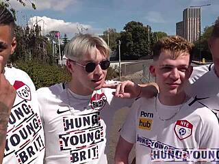 we met hot scally guy teaching welsh during wild gangbang