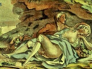 i’m obsessed with these vintage erotic drawings from old comics