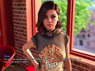 в округе Санта, студентка ездит на волосатом парне с дикой страстью