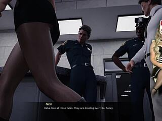 Prison guard episode 6 features a stunning female guard in uniform