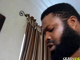 My First Time Longest Sex With Stepdad's Big Black Cock!