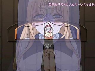 perverted game play with erotic censor rika kamiya