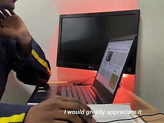 I convince the shy security guard of my building to shoot a porn video it goes wrong