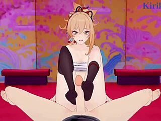 Nahida and Yoimiya in Intense Sex Action - Genshin Impact Hentai Unleashed